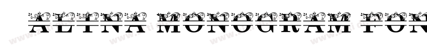 获取 Alina Monogram Font字体转换 获取 Alina Monogram Font字体转换